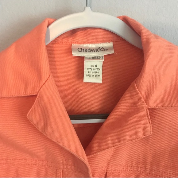 Peach Chadwick’s Jacket - Picture 2 of 4